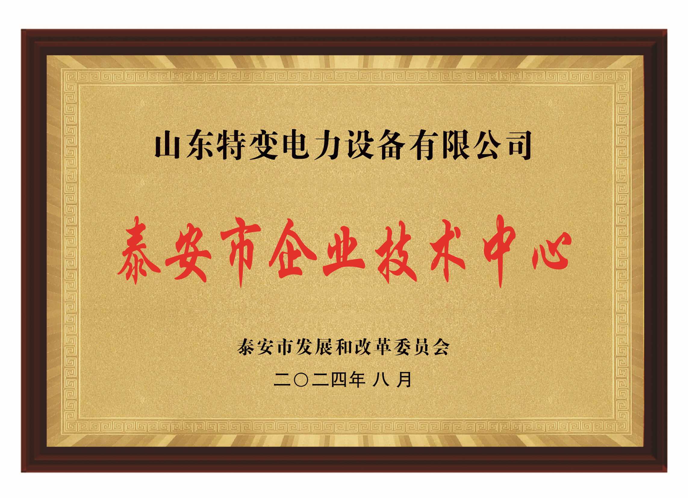 泰安市企業技術中心 泰安市企業技術中心